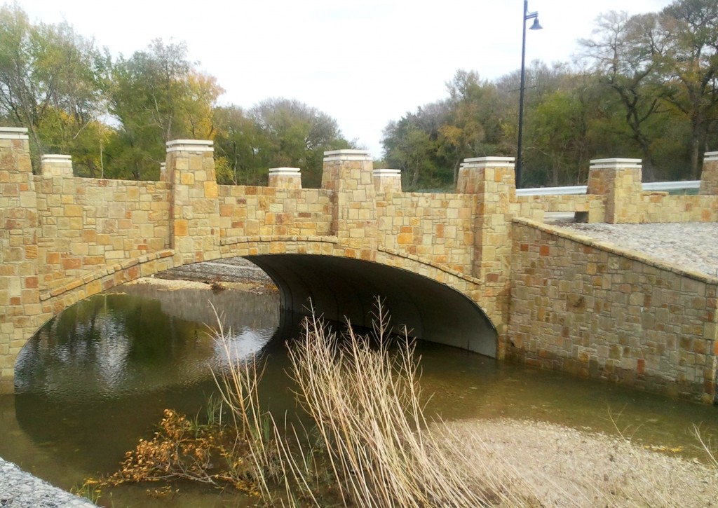 10008 Cobb Park Precast Concrete Arch Bridge with Stone Veneer - ECO ...