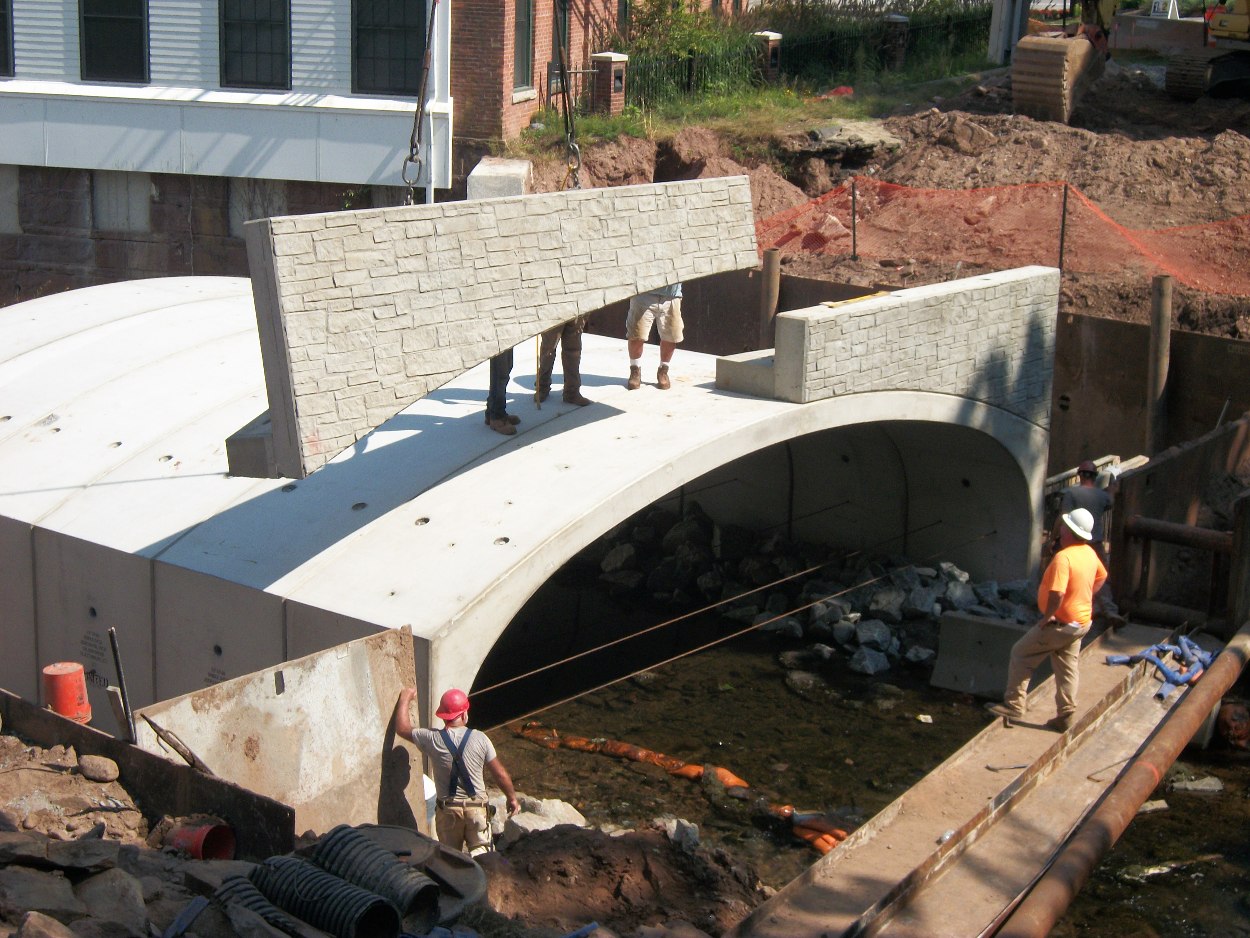 12071 ADDISON ROAD OVER SALMON CREEK - ECO-SPAN® Precast Concrete Arch ...