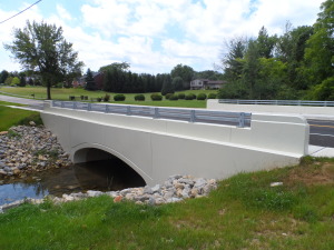 Buried Bridge Precast Concrete Arch Beavercreek, Ohio